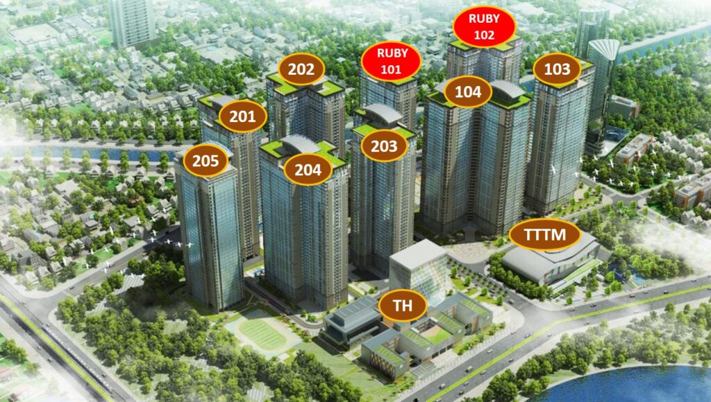 Hình 1: Goldmark City hiện đang là một dự án mới mẻ và sang trọng bậc nhất tại Hà Nội thu hút được nhiều sự quan tâm
